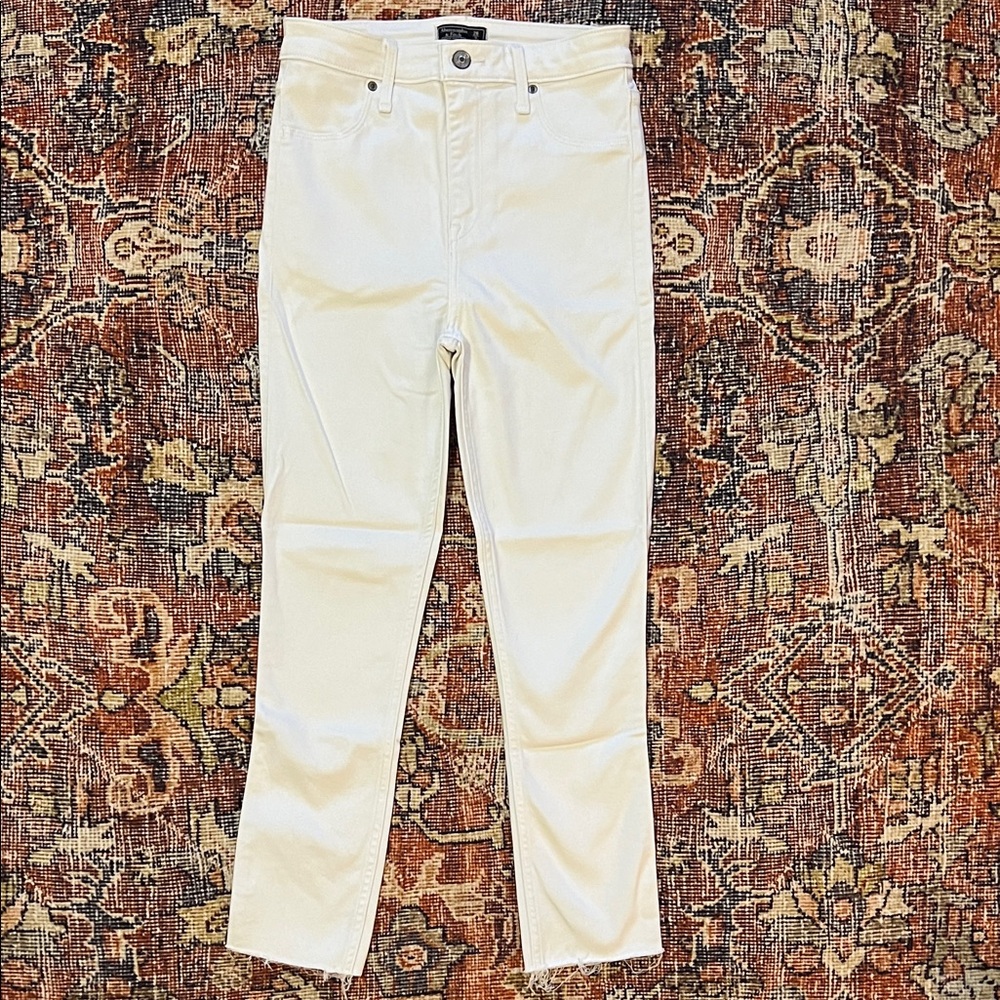 Abercrombie & Fitch White Jeans